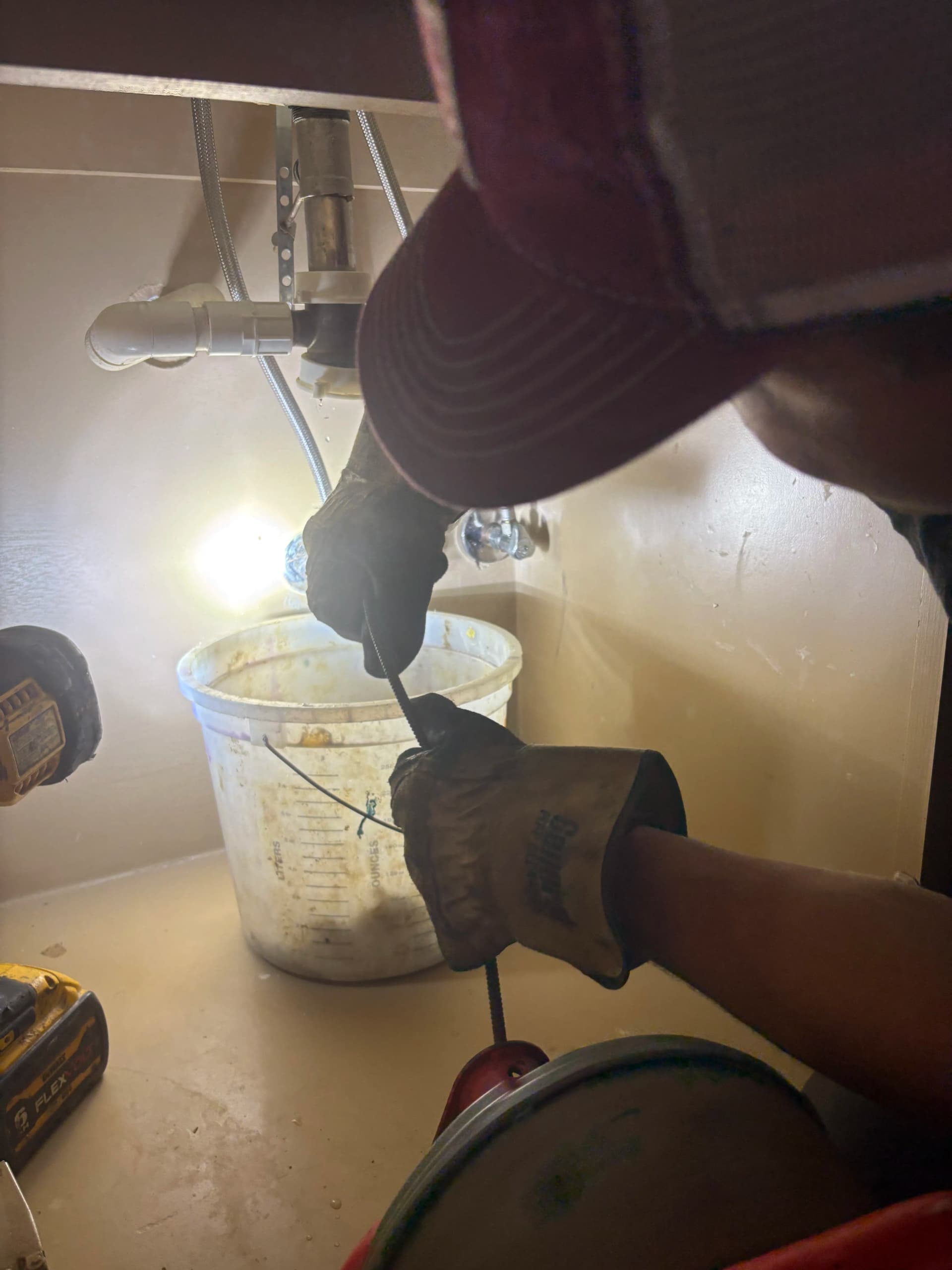 Gallery photos for Clogged Bathroom Sink Drain Cleared in North Richland Hills: Image #2