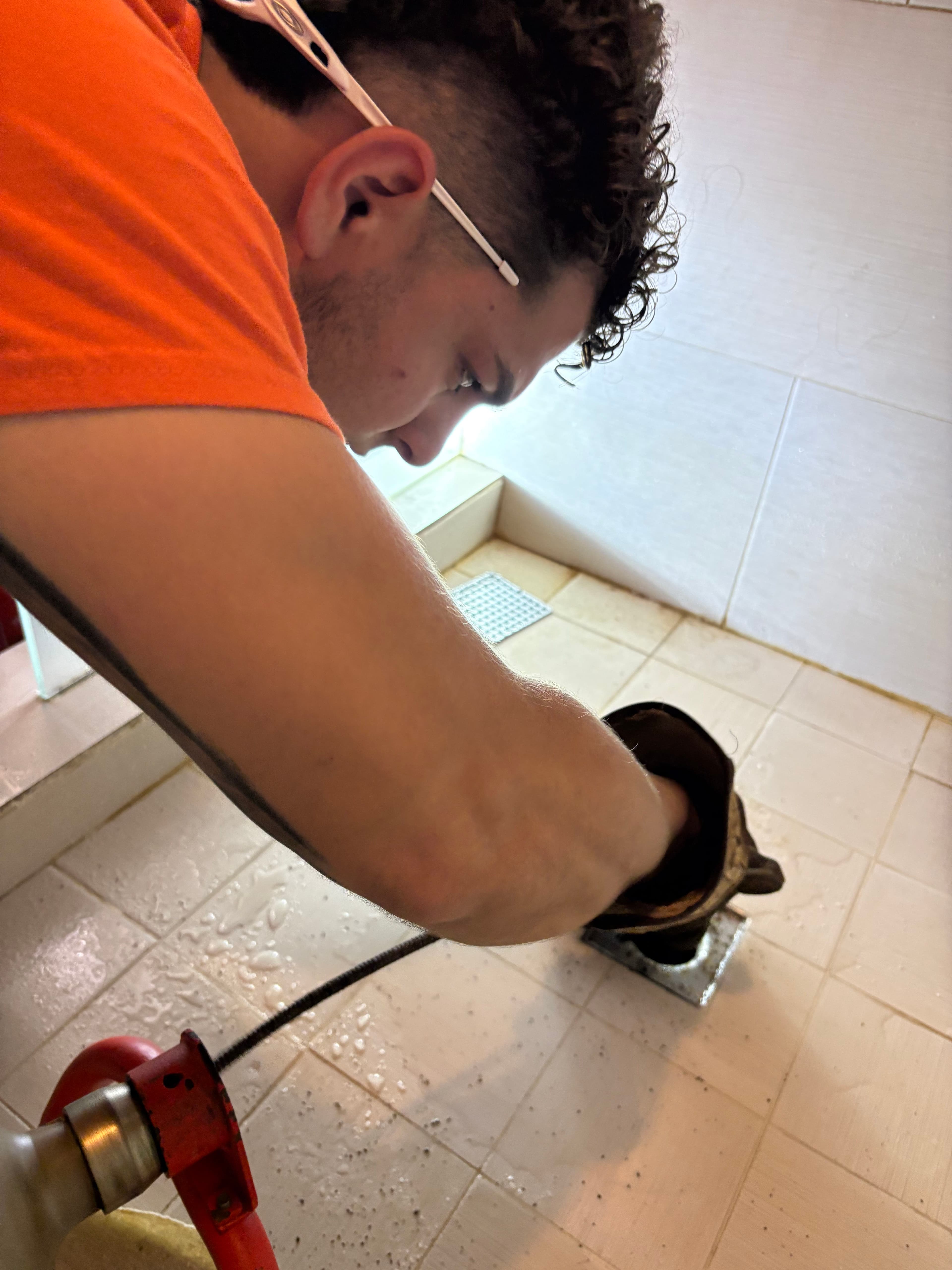 Project Clogged Shower Drain Cleared in Hurst image