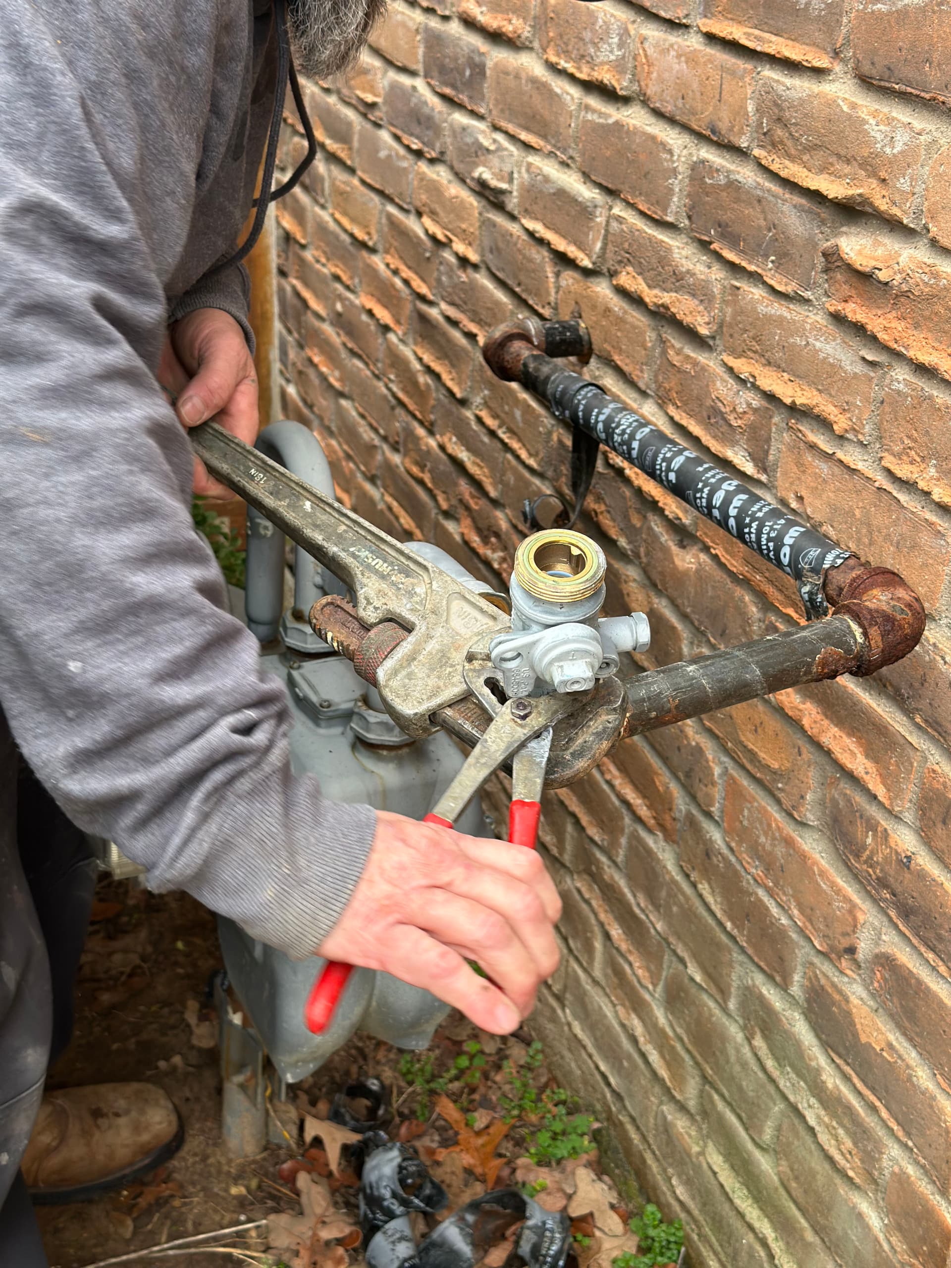 Gallery photos for Corroded Gas Lines Replaced Throughout the Entire Home: Image #4
