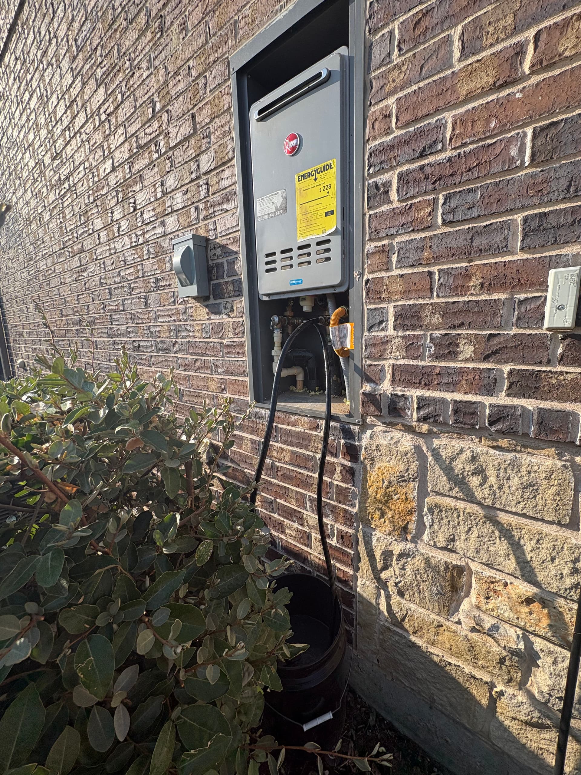 Annual Tankless Water Heater Flush Completed in Arlington image