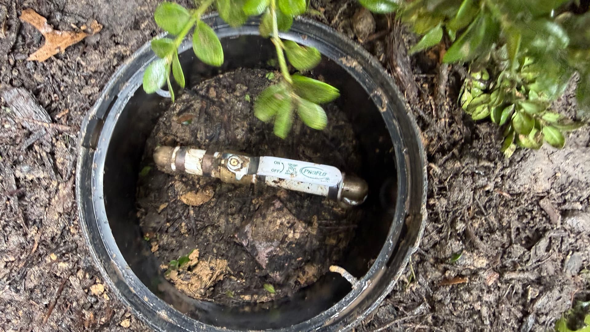 Broken Main Water Shutoff Valve Replaced in Colleyville image