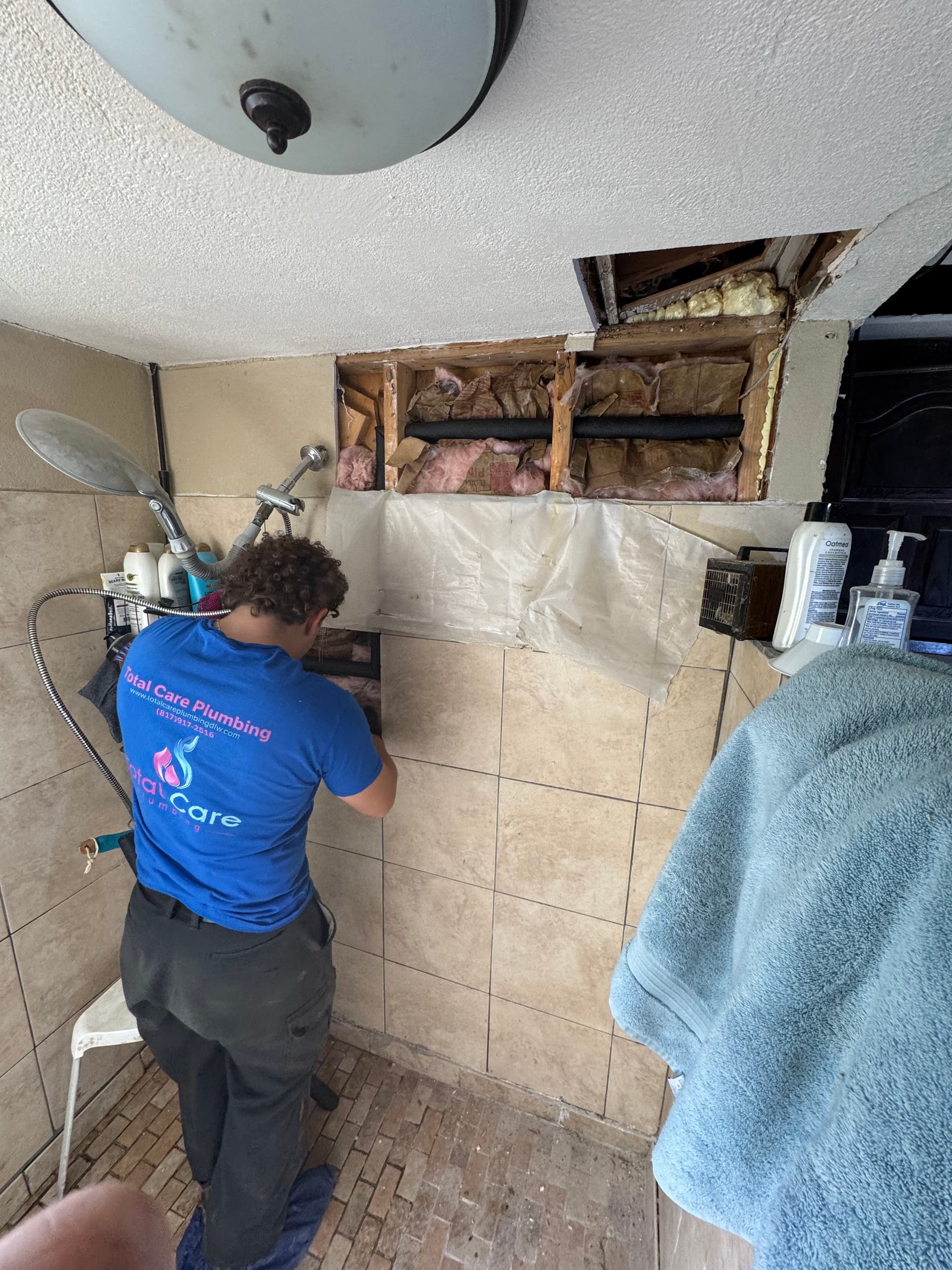 Gallery photos for Hot Water Slab Leak Fixed With a Smarter Reroute: Image #1