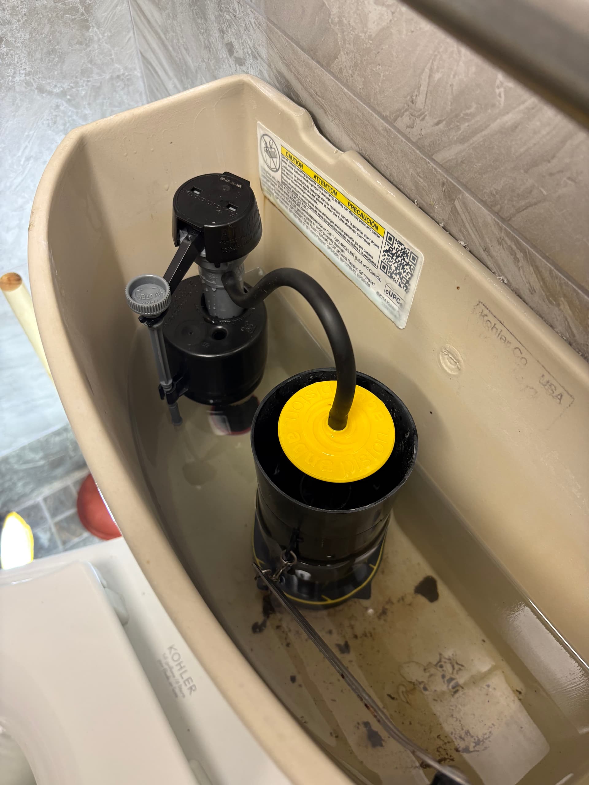 Running Toilet Repair at a Colleyville Business image