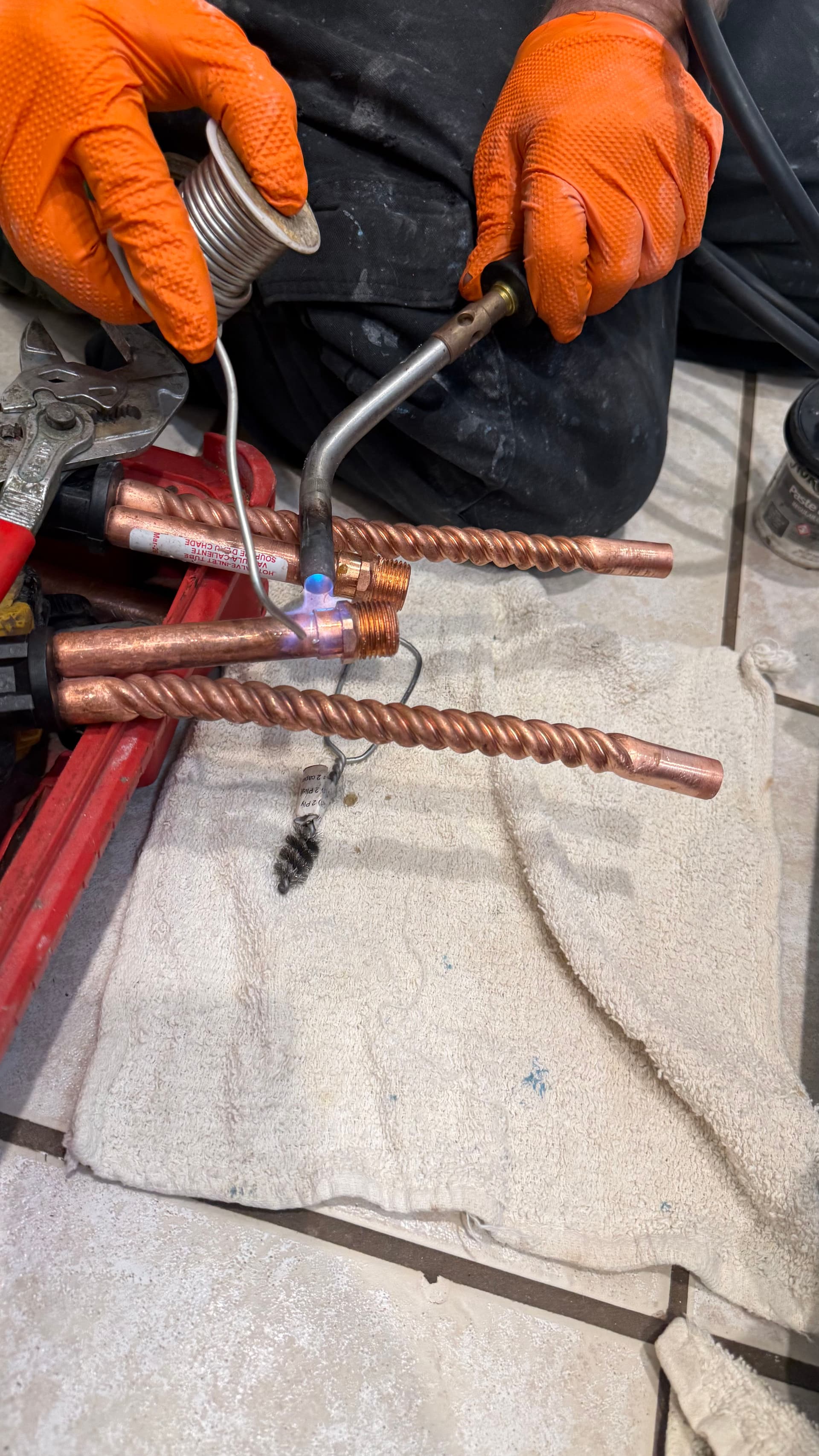 Gallery photos for Master Tub Faucet Replacement Done Right: Image #1