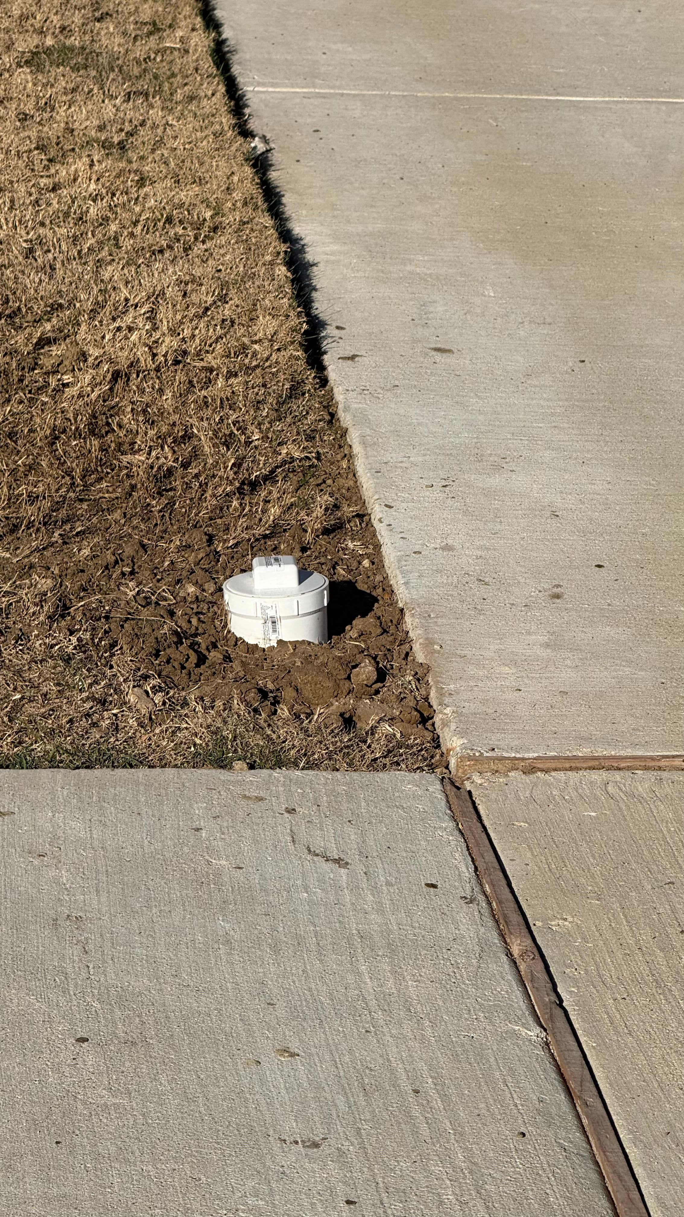 Project Backed-Over Sewer Cleanout Repaired and Back in Service image
