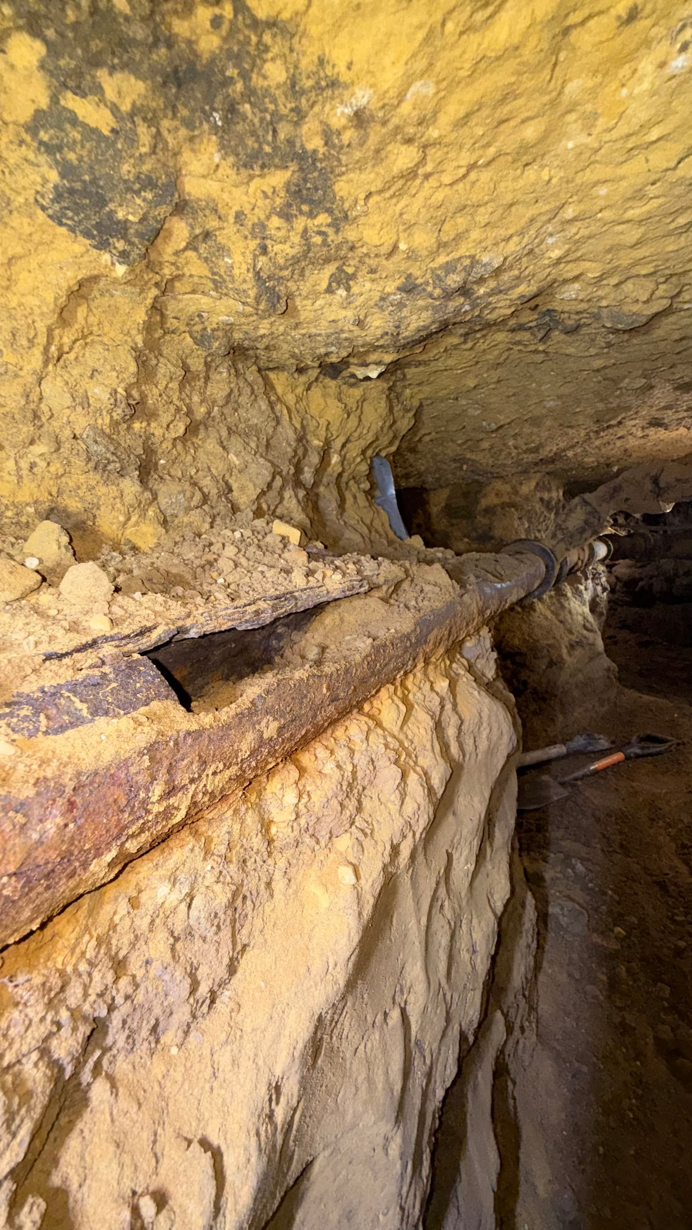 Project Whole-Home Sewer Repipe Done Right Through Tunnel Access image
