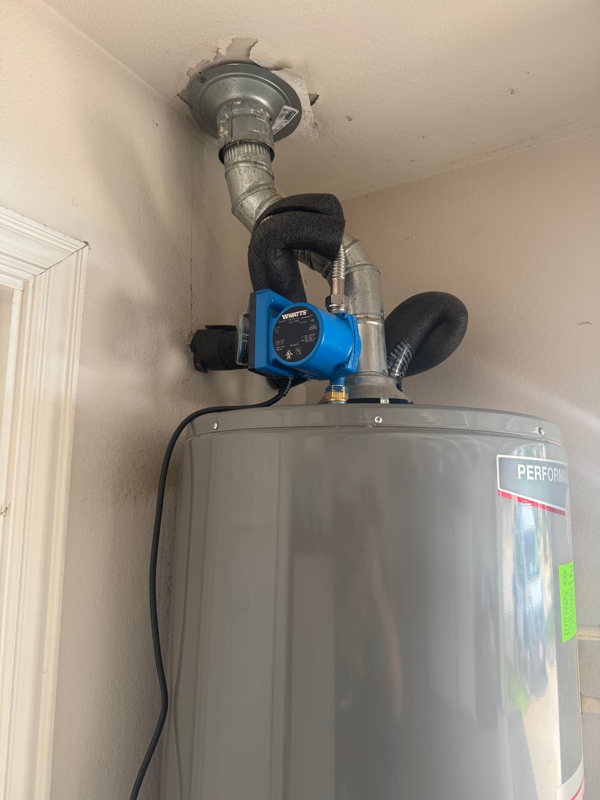 Hot Water Recirculating System Install and Shower Valve Repair in Hurst image
