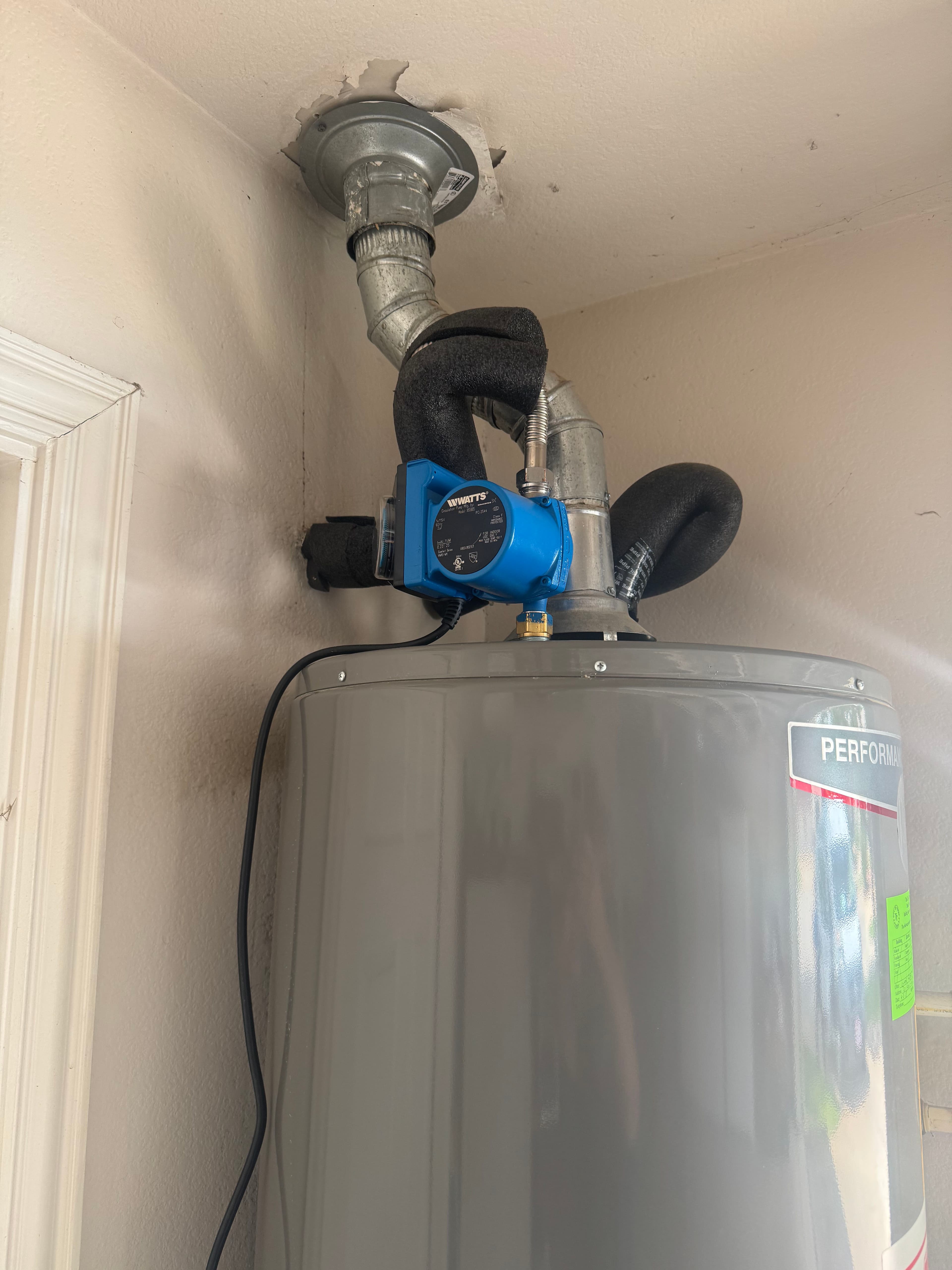 Project Hot Water Recirculating System Install and Shower Valve Repair in Hurst image