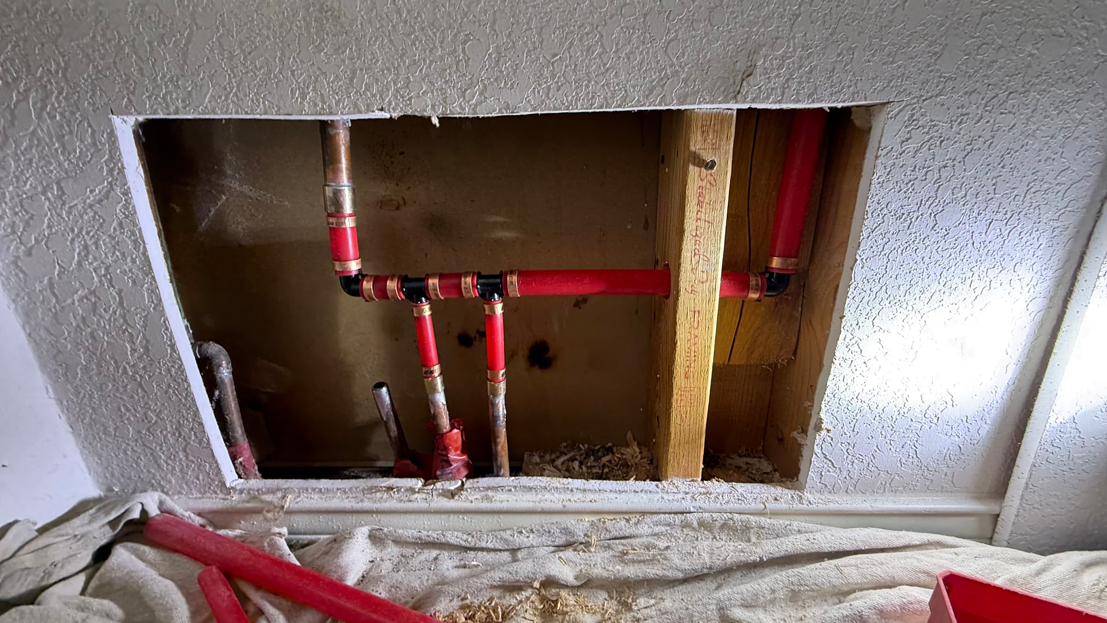 Project Slab Leak Repair and Reroute in Bedford TX image