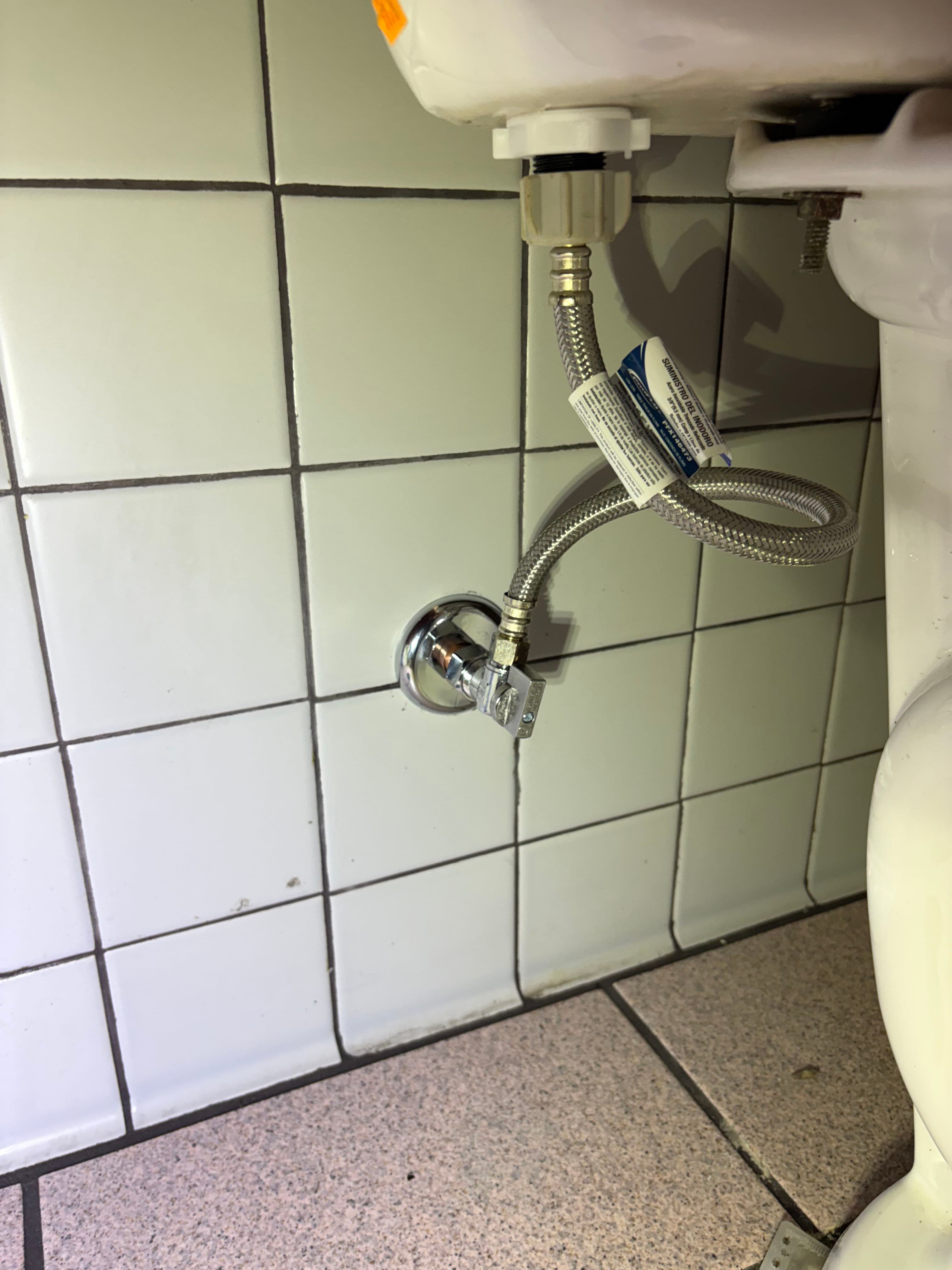 Project Toilet Shut-Off Valve and Supply Line Replacement in Bedford image