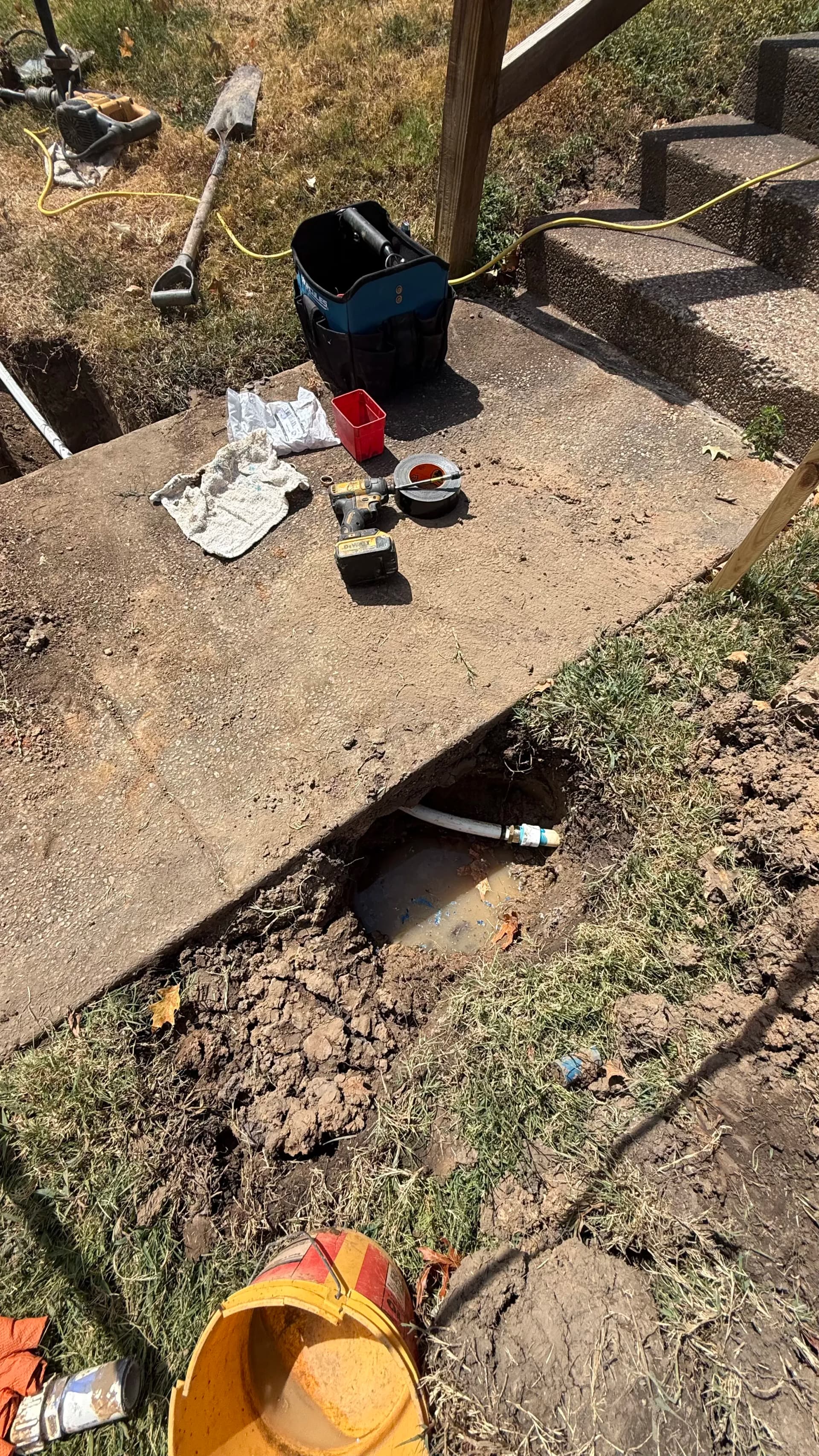 Gallery photos for Emergency Main Water Line Repair in Hurst TX: Image #1