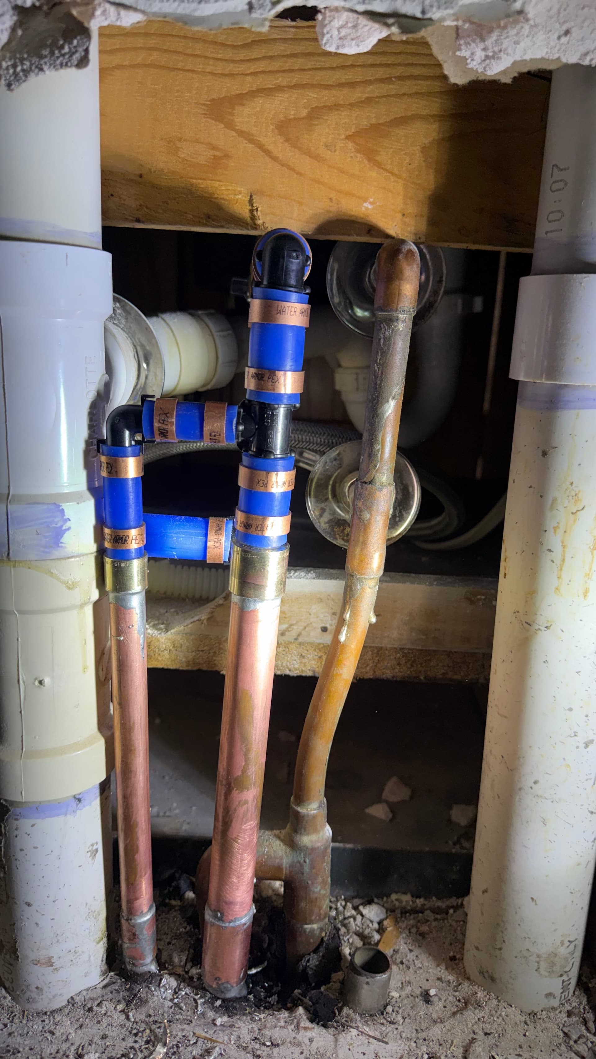 Gallery photos for Slab Leak Repair and Attic Reroute in Bedford TX: Image #3