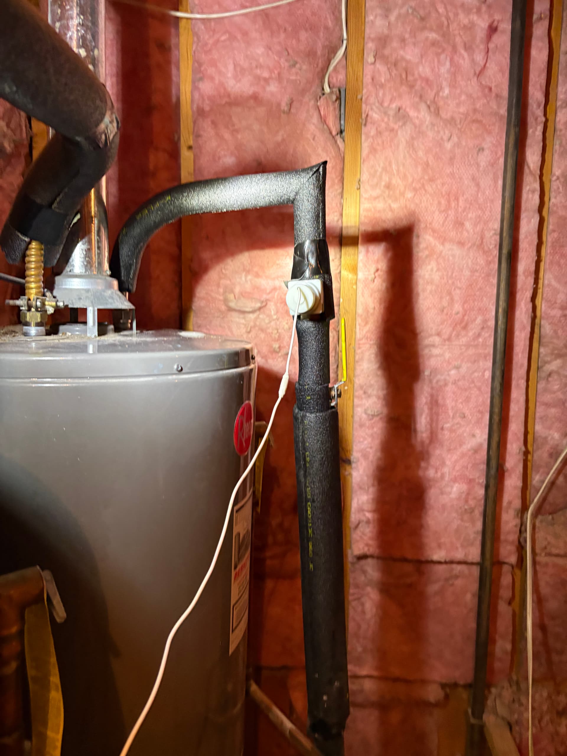 Attic Water Heater Drain Line Repair in Colleyville image