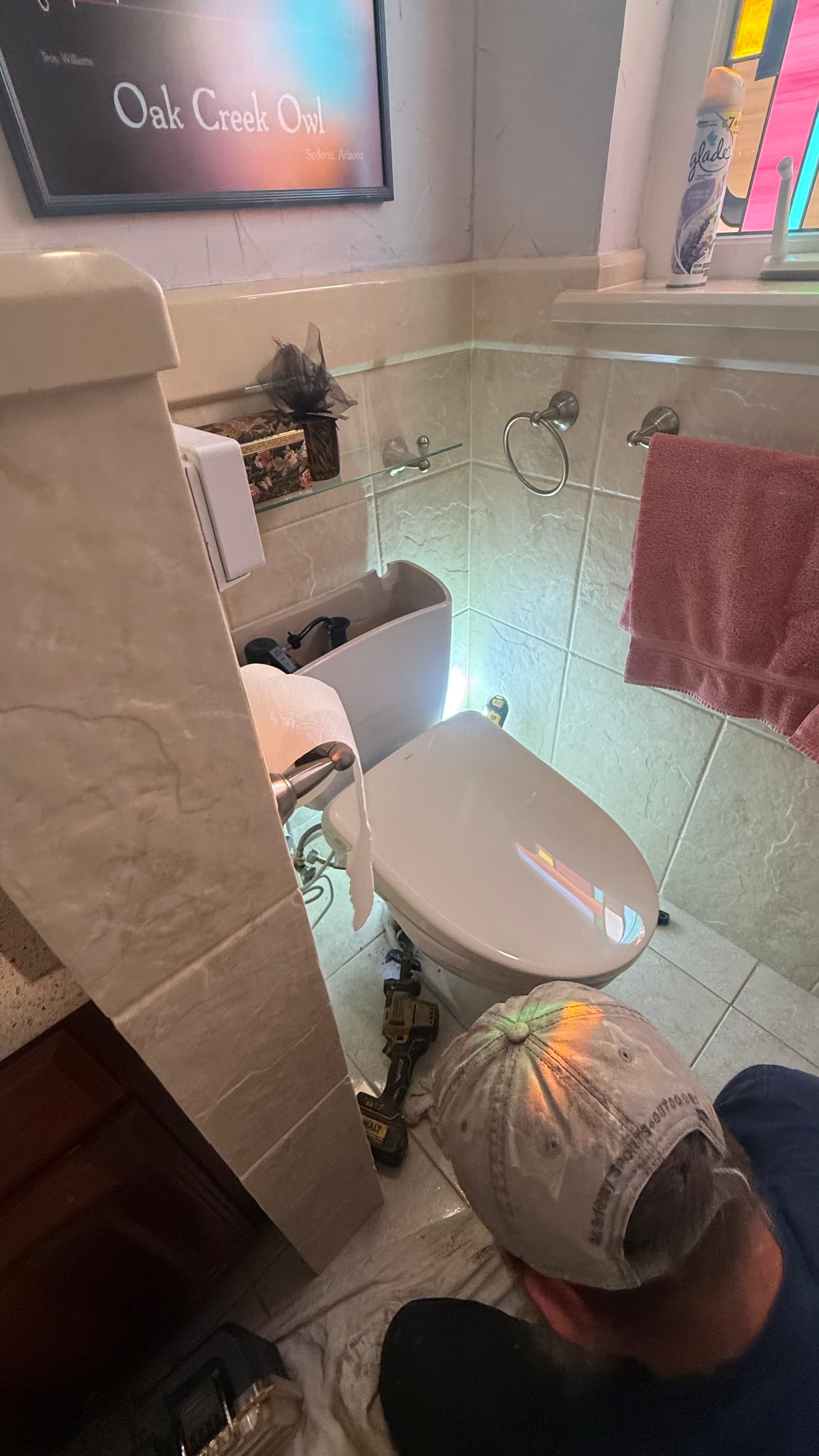 Gallery photos for Toilet Replacement and Shut-Off Valve Upgrade in Hurst Texas: Image #2