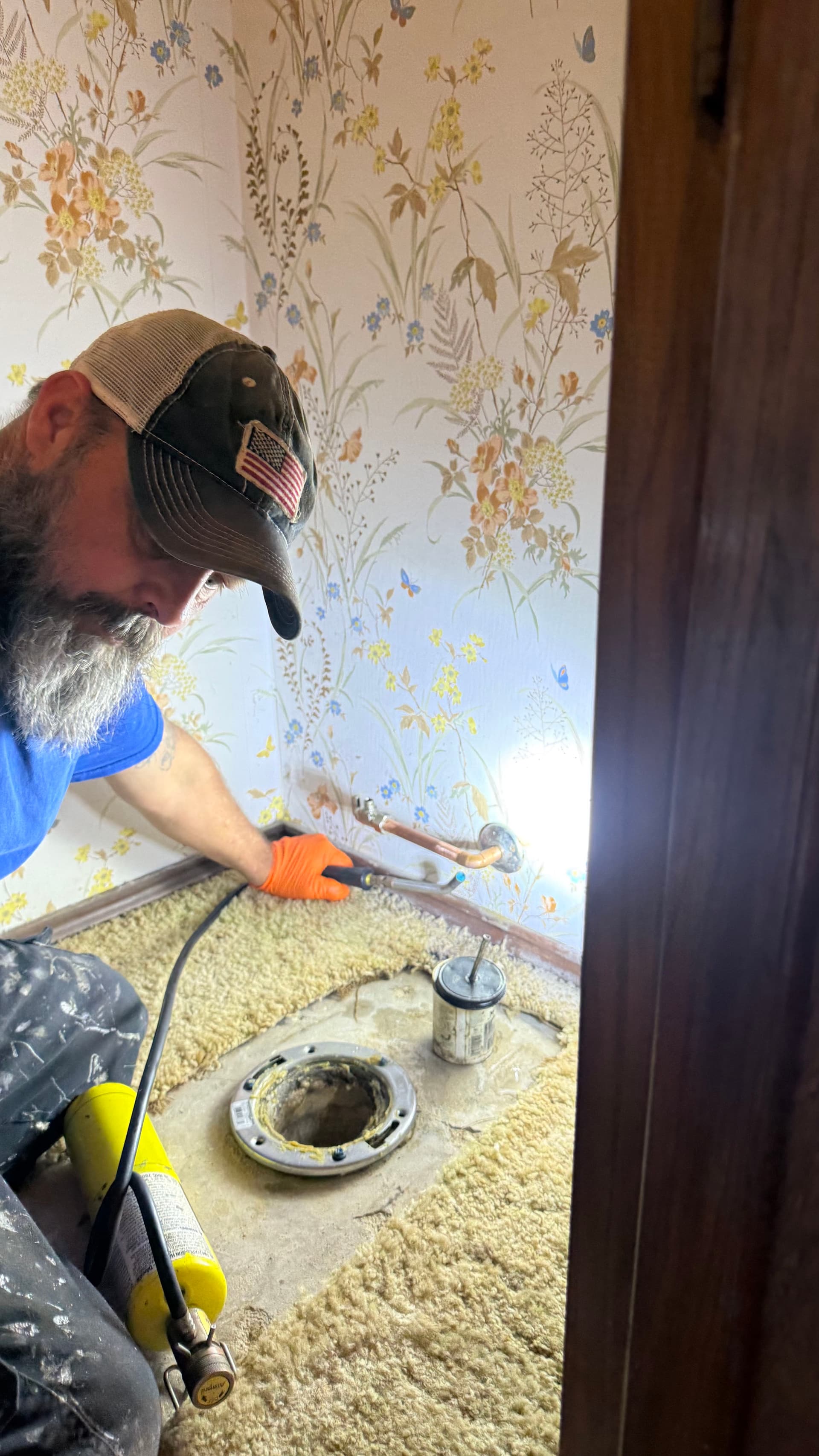 Gallery photos for Toilet Replacement Done Right - Shut-Off Move and Fresh Install: Image #2