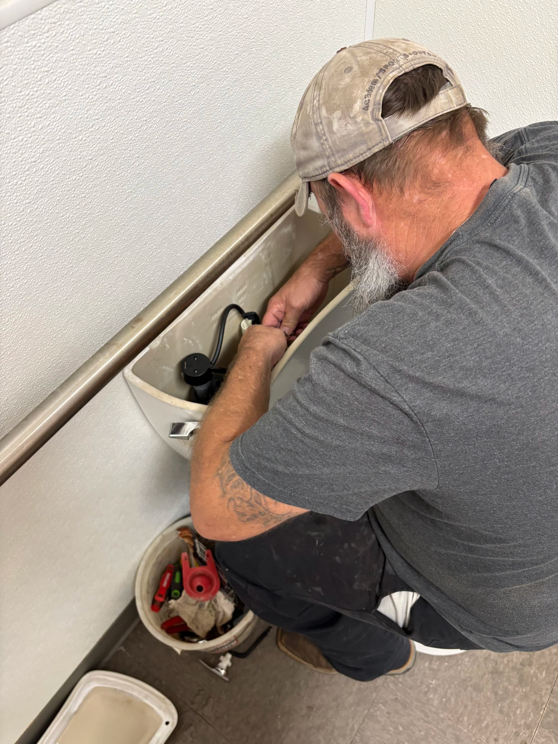 Gallery photos for Running Toilet and Busted Urinal Fixed Fast in Fort Worth: Image #2