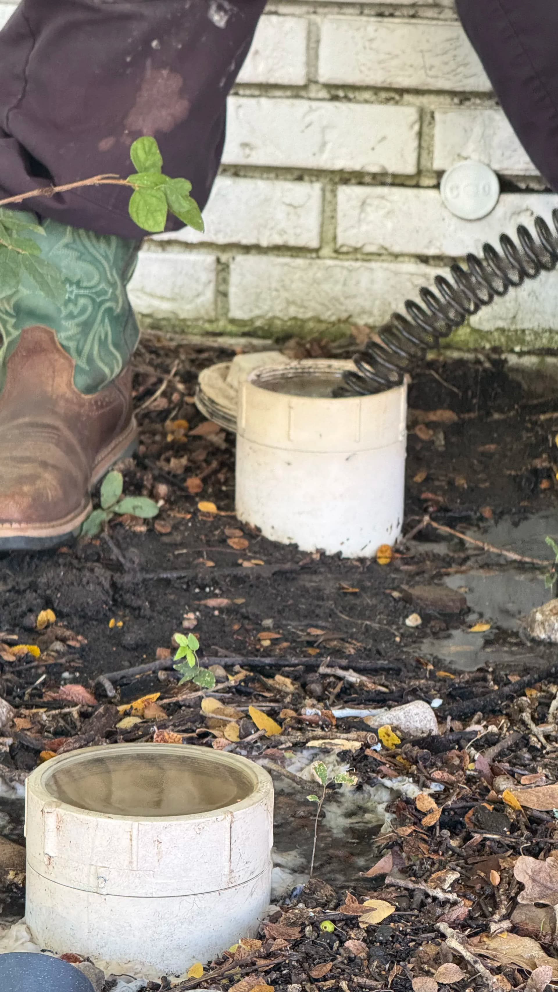 Gallery photos for Clogged Sewer Main, Flange and Wax Seal Replacement in Colleyville: Image #1