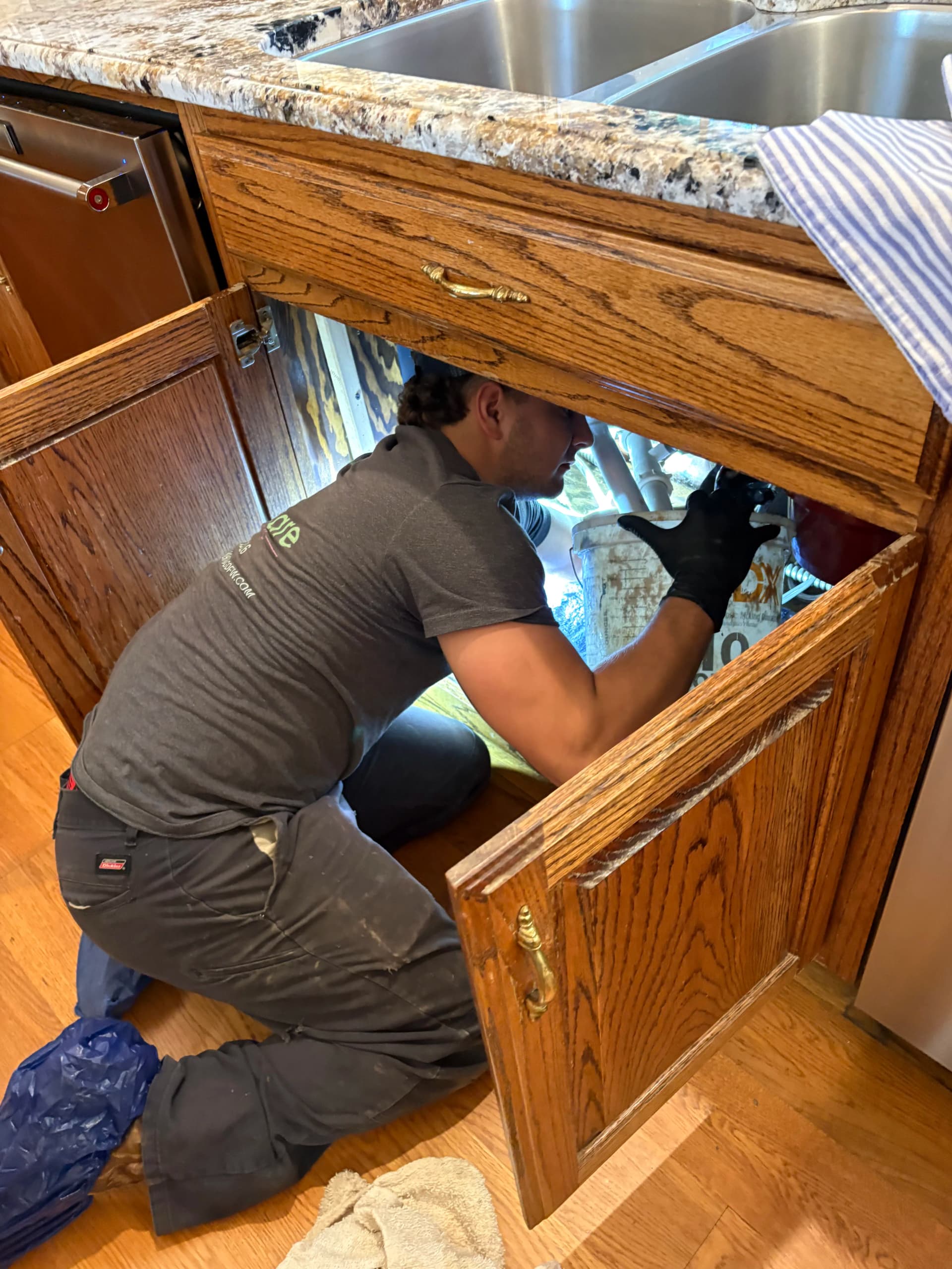 Gallery photos for Kitchen Sink Drain Leak Fixed in Euless: Image #3