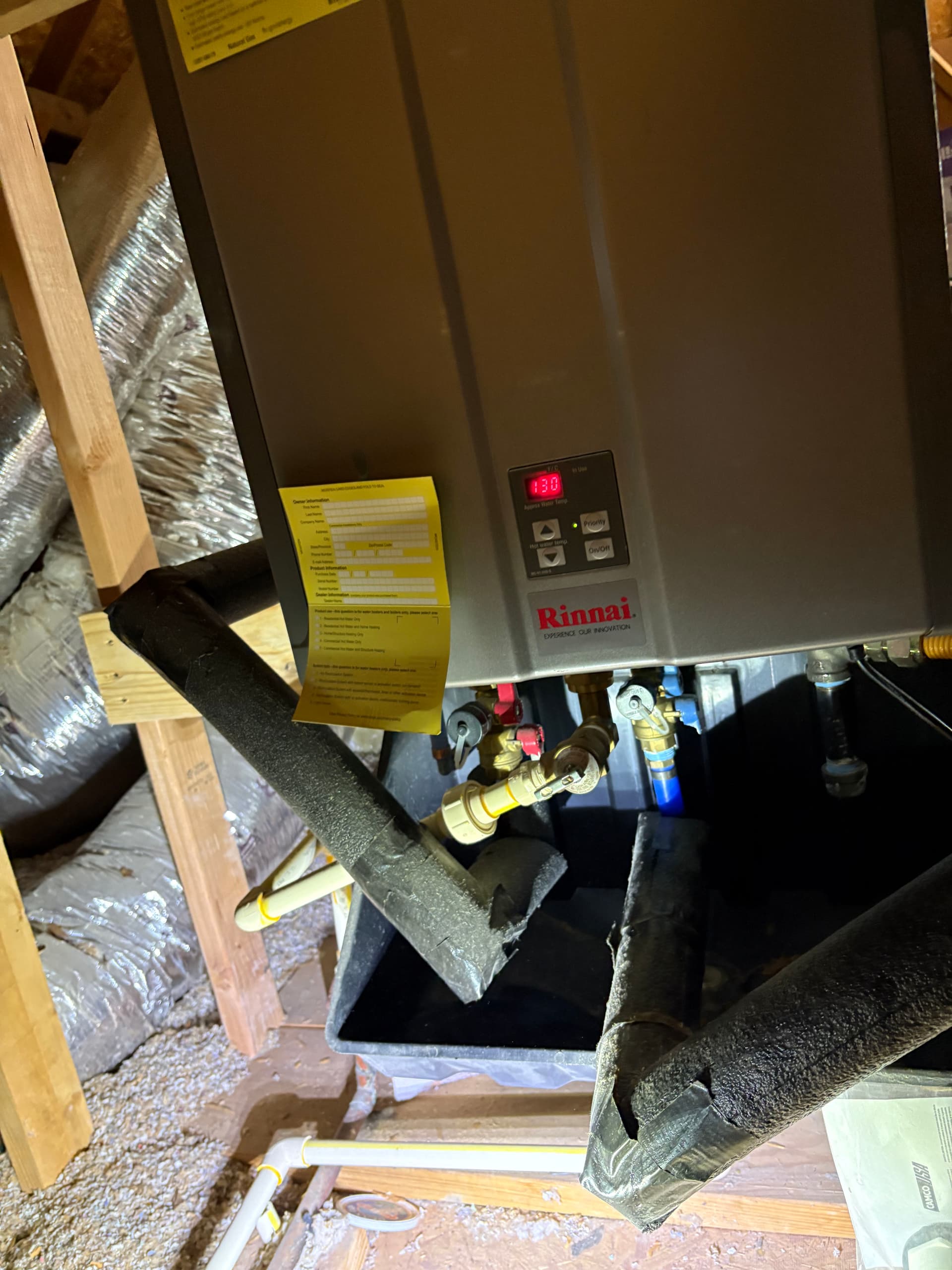 Gallery photos for Tankless Water Heater Service and Flush in Colleyville: Image #1