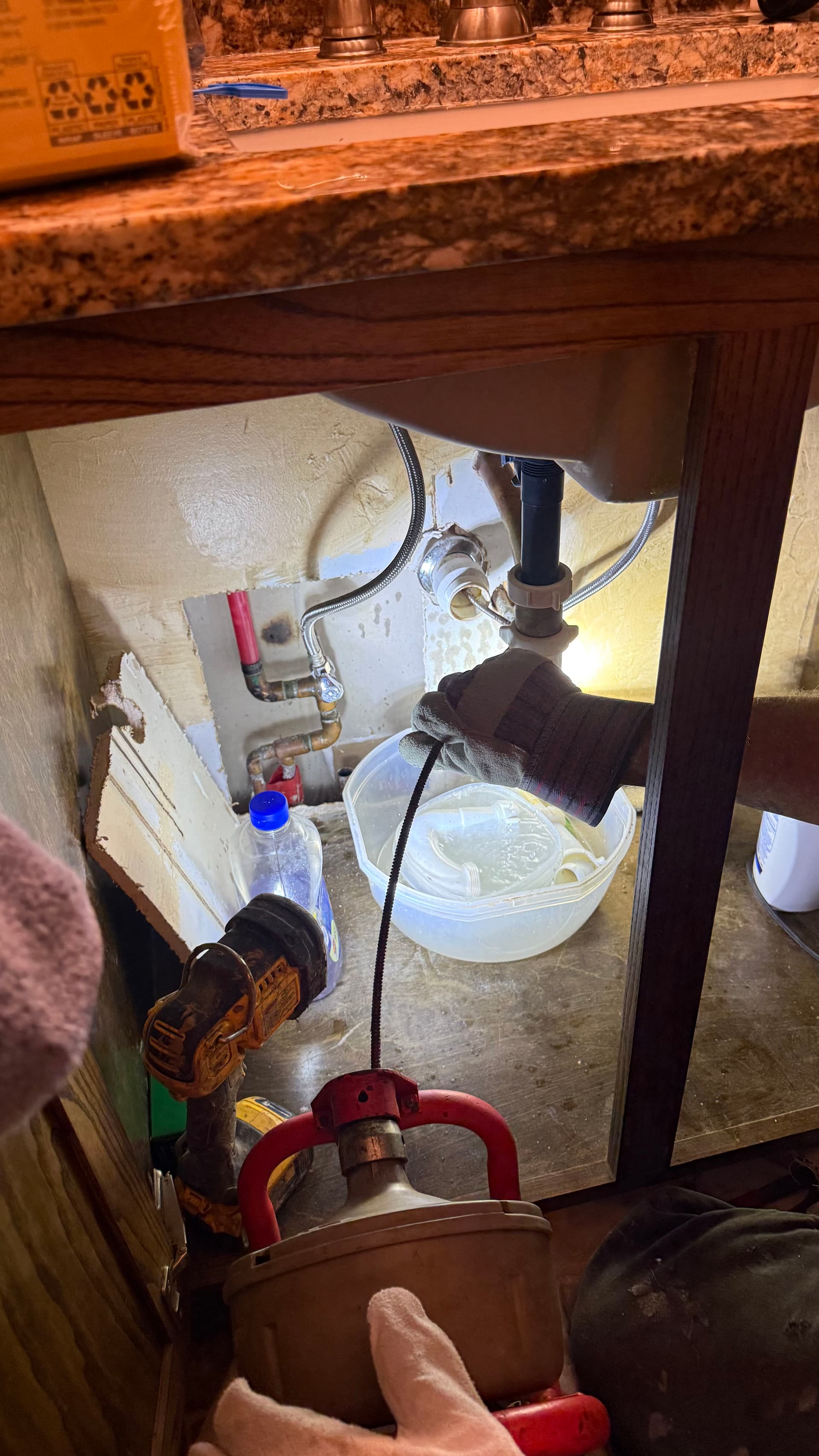 Clogged Sink Drain Cleared in Colleyville image