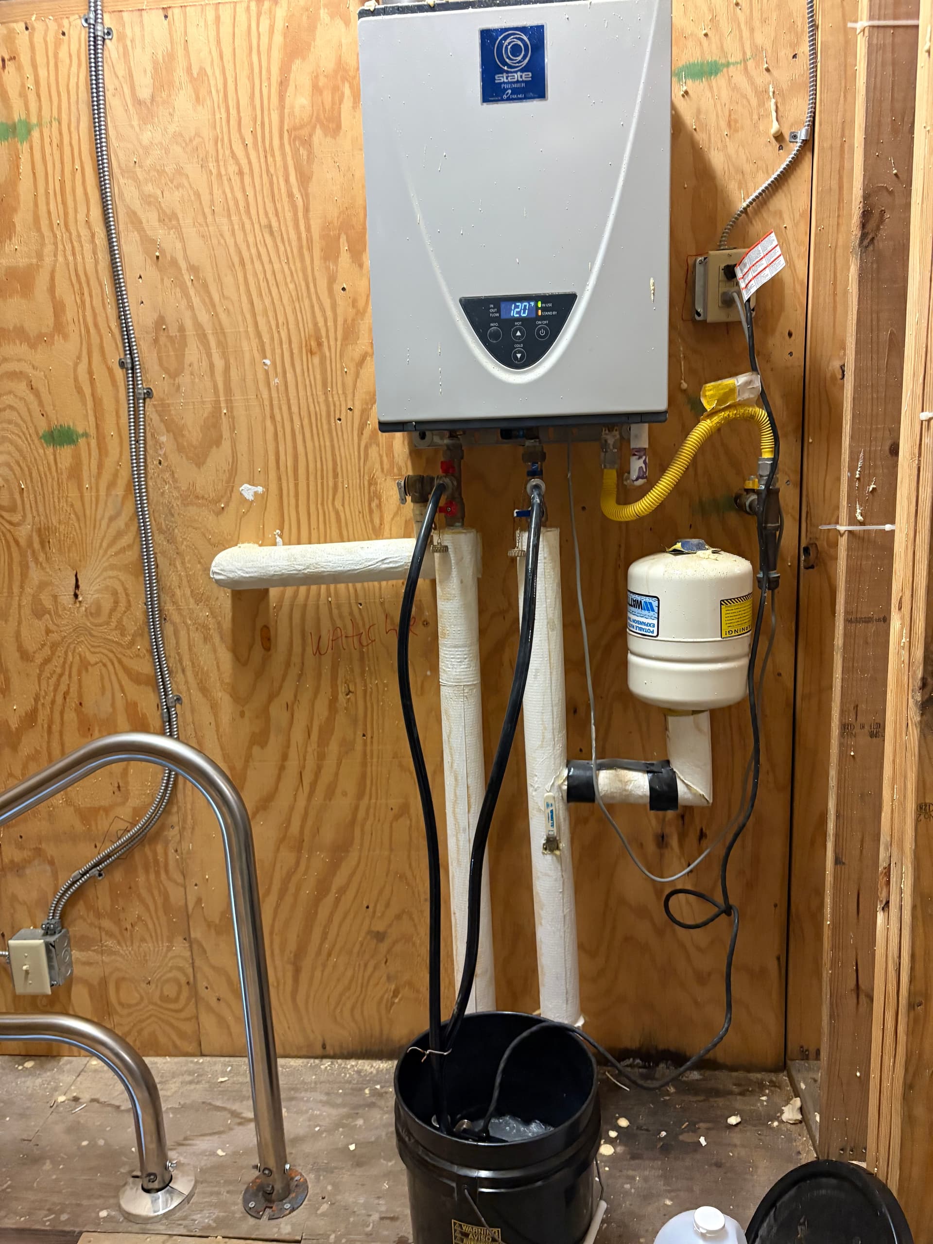 Tankless Water Heater Flush and Toilet Flush Valve Rebuild for a Local Business image