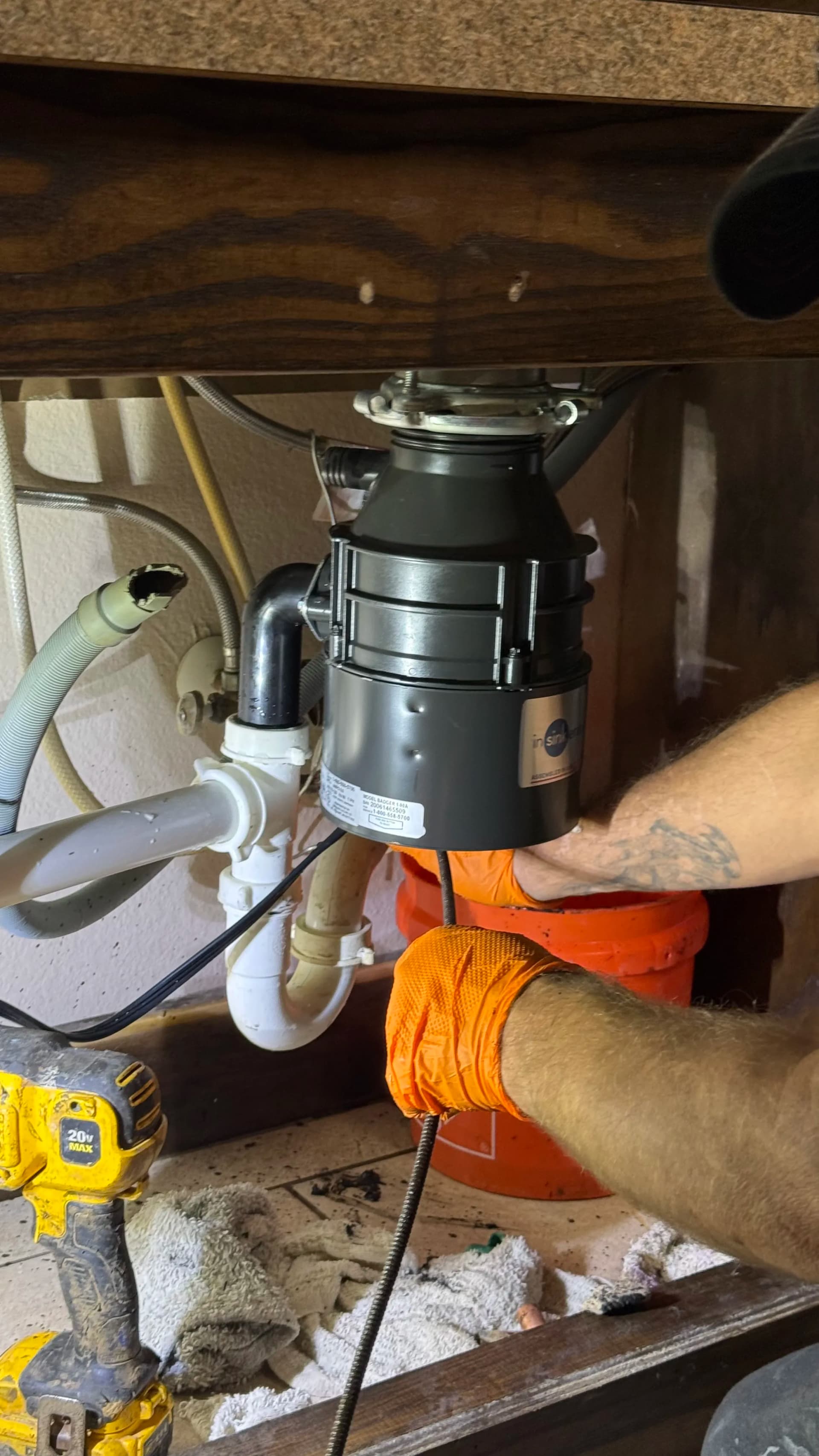 Gallery photos for Kitchen Sink Drain Leak and Clogged Bathroom Sink Fixed in Bedford: Image #1