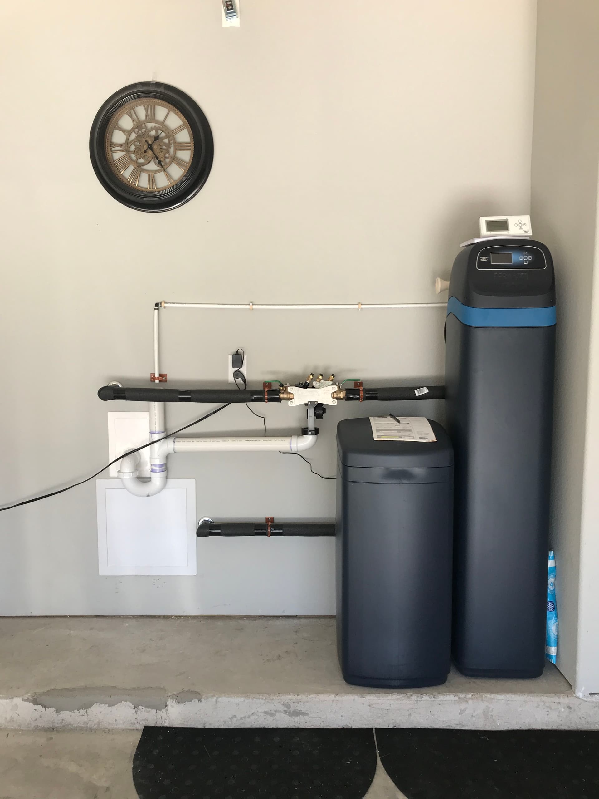 Hard Water Has Met Its Match With This Water Softener Install image