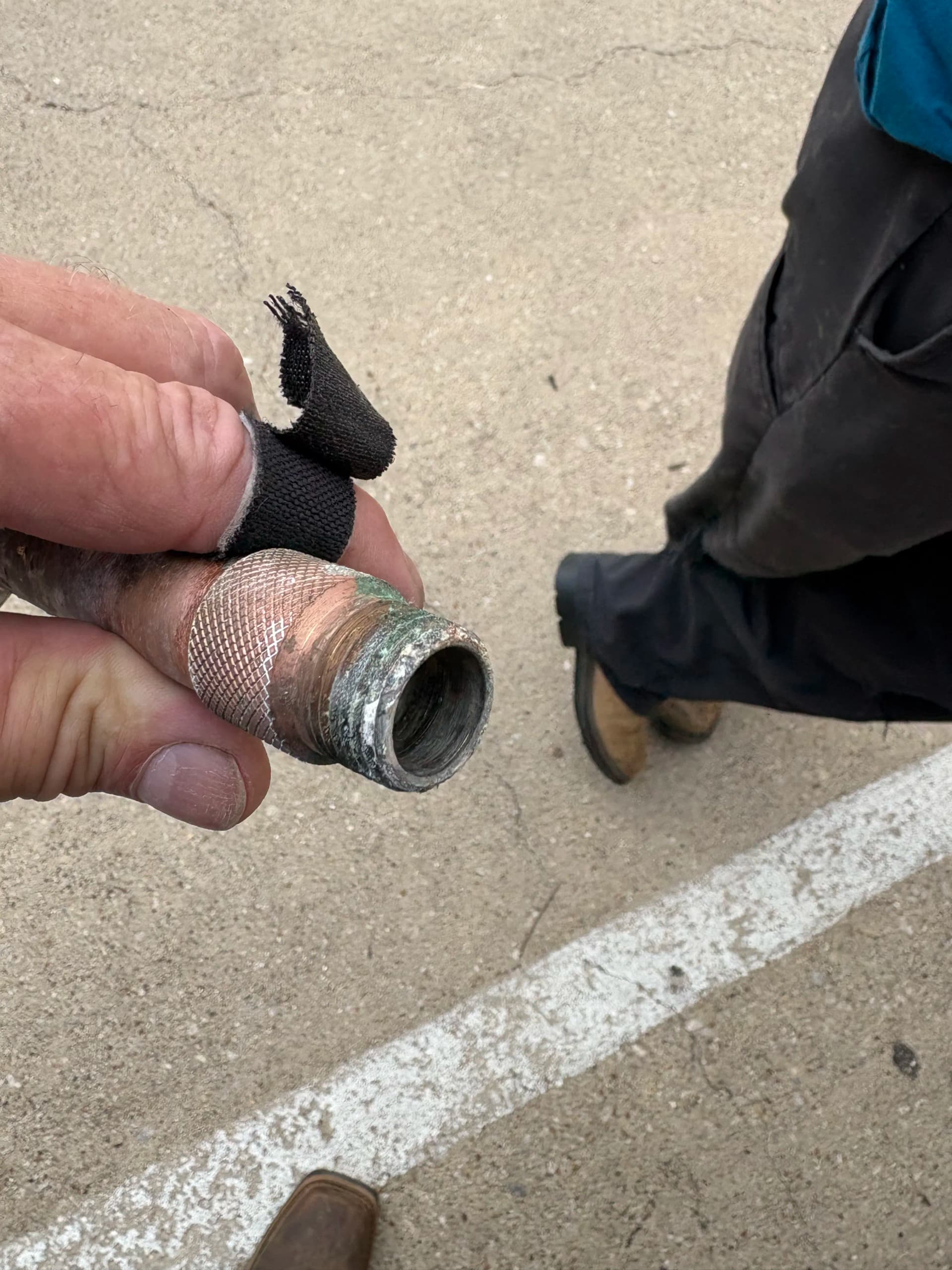 Broken Hose Bib Replacement at a Colleyville Business image
