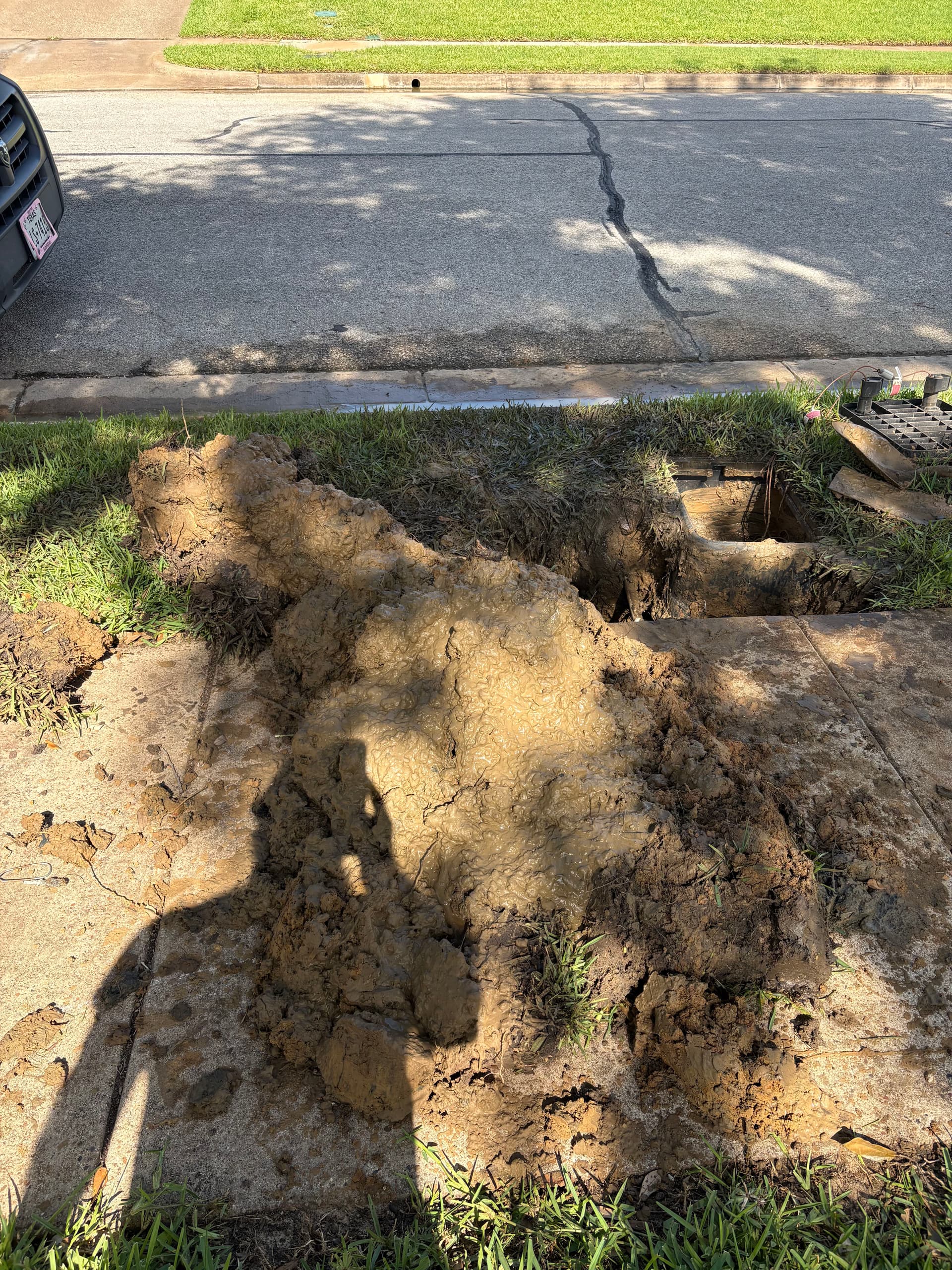 Gallery photos for Main Water Line Leak Repair in Bedford TX: Image #1