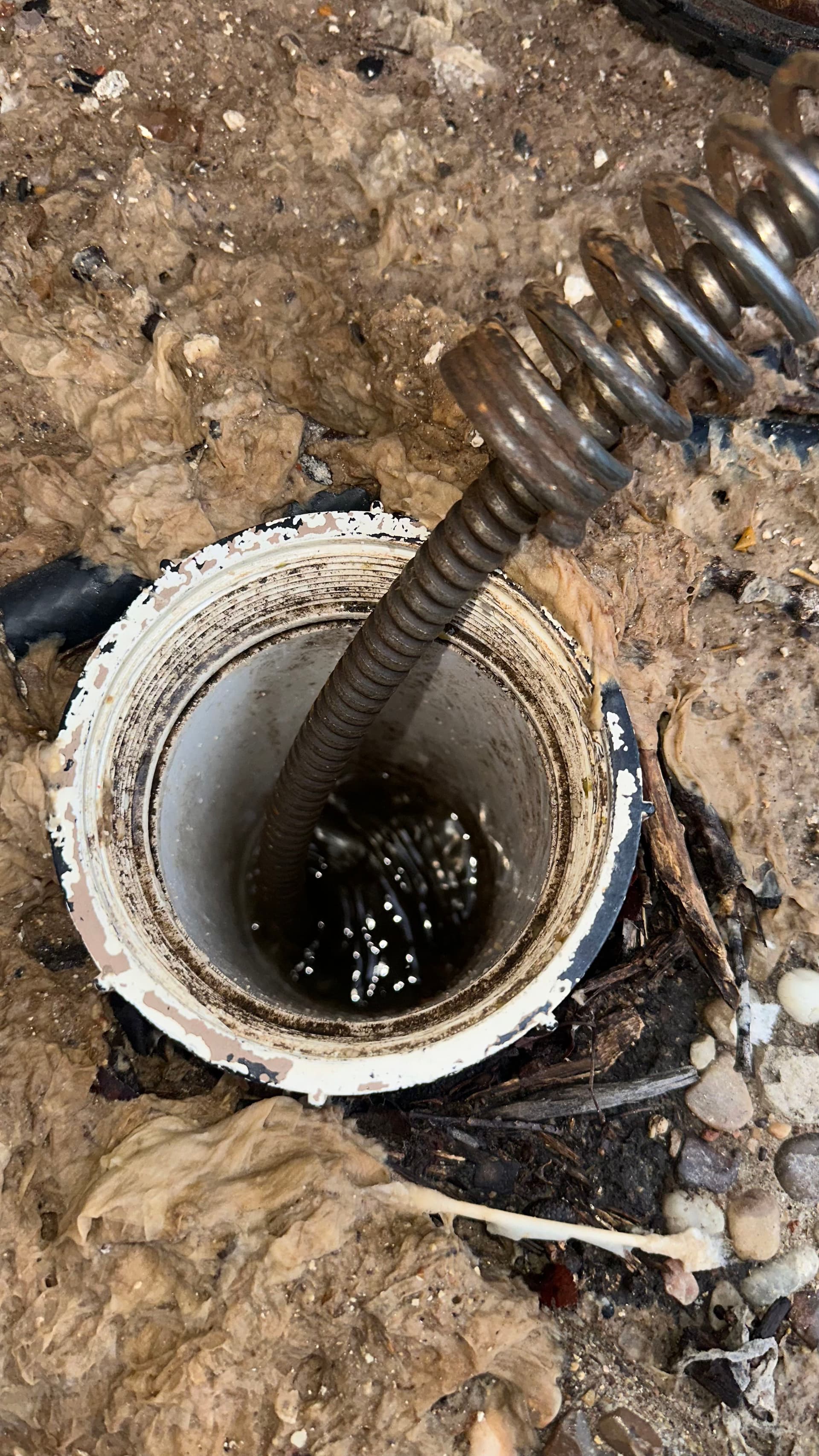Gallery photos for Clogged Sewer Main and Broken Pipe Found in Bedford: Image #3
