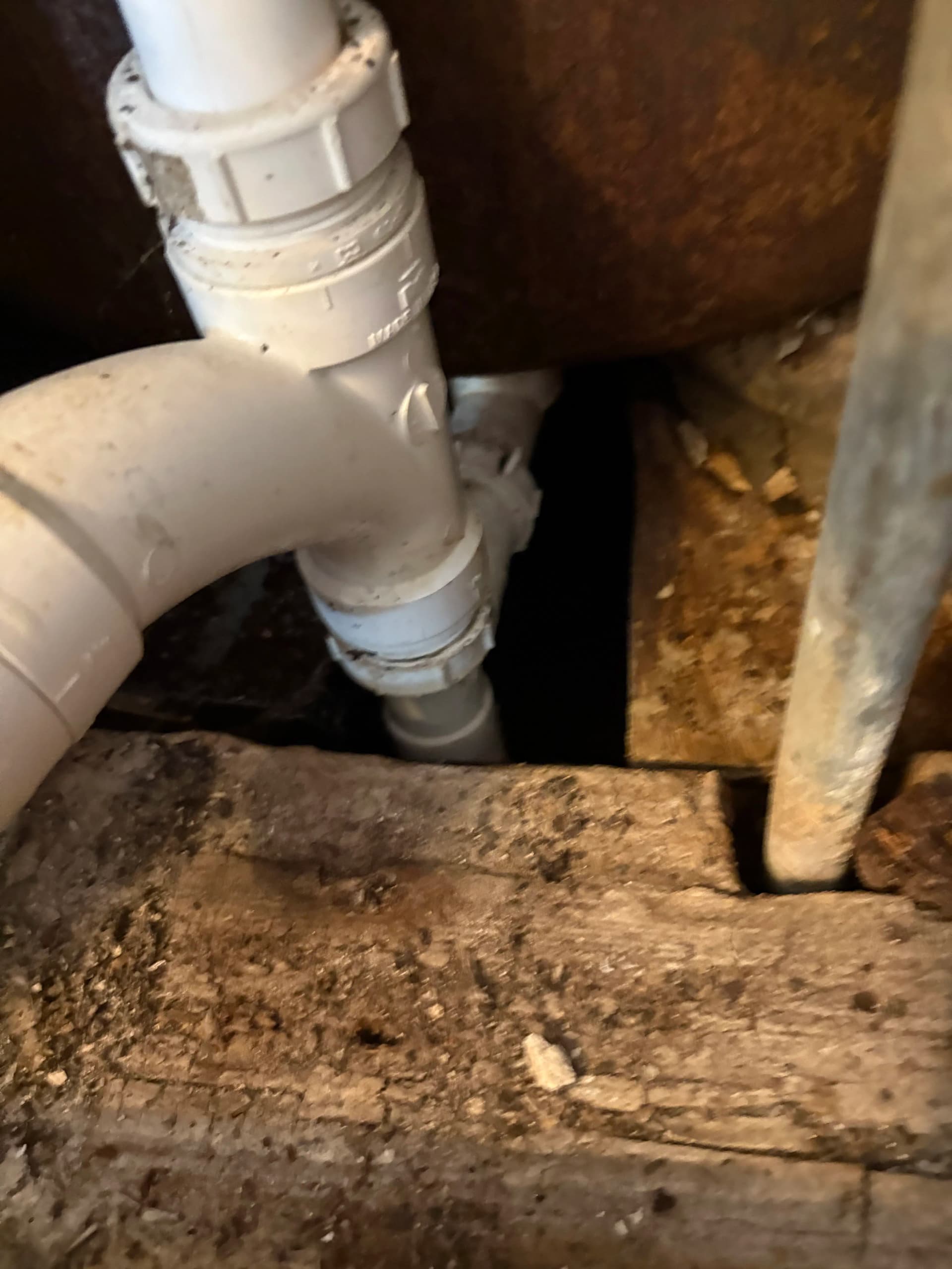 Leaking Tub Drain Repair Under a Home in Hurst image